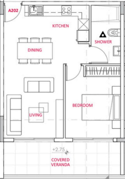 1 Bedroom Apartment For Sale in Kissonerga, Paphos