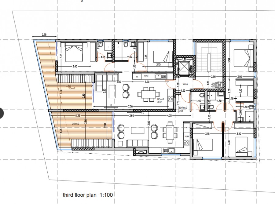 3 Bedroom Penthouse For Sale in Aradippou, Larnaka