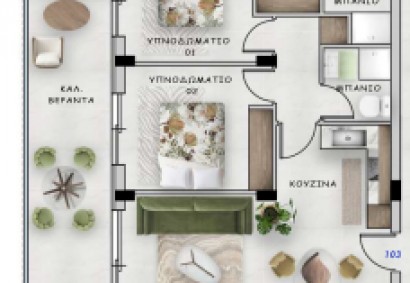 Ypsonas, Limassol Apartment For Sale | 47217
